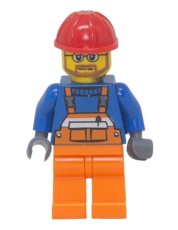 LEGO City Construction Worker minifiguuri - Lasten figuurit - 10105611909 - 0