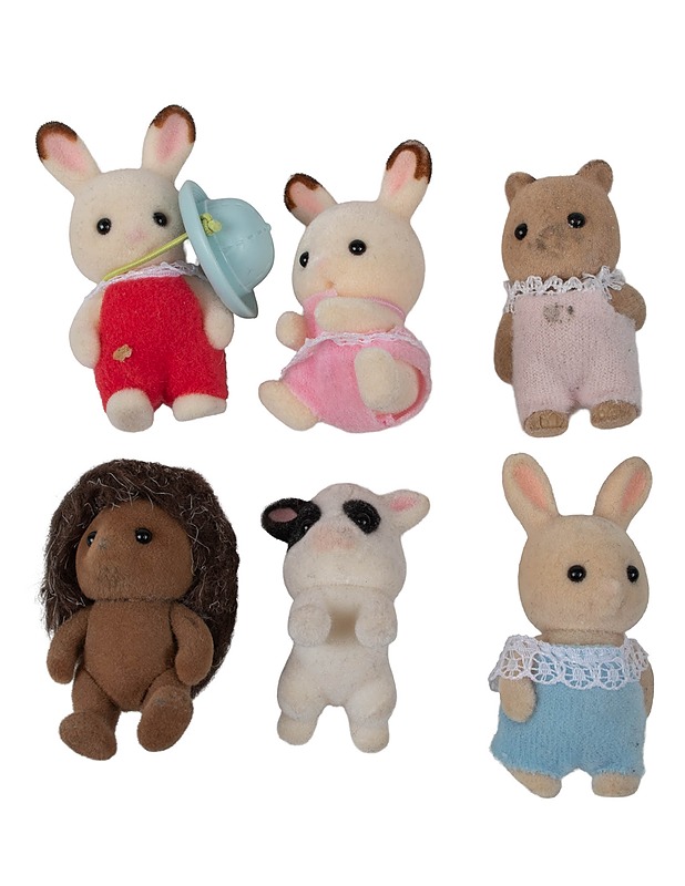 Sylvanin Families : vauvahahmo lelusarja, 6 kpl - Lasten lelut - 10105611918 - 0