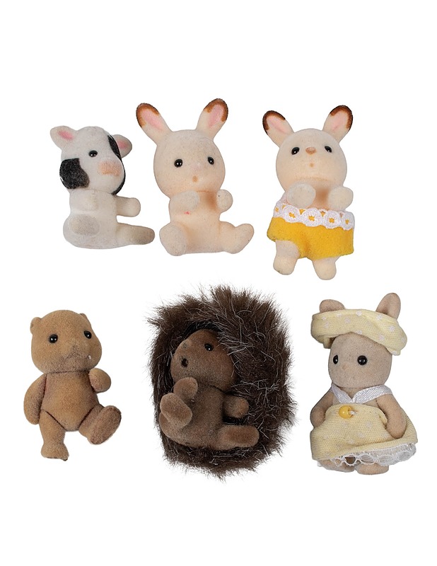 Sylvanin Families : vauvahahmo lelusarja, 6 kpl - Lasten lelut - 10105611921 - 0
