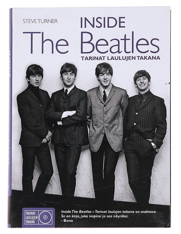 Inside the Beatles - Steve Turner - Musiikki- ja elokuvakirjat - 10105611959 - 0