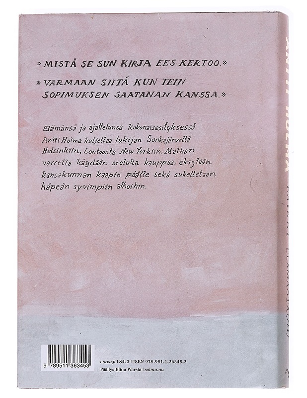 Kaikki elämästä(ni) - Antti Holma - Elämäkerrat ja muistelmat - 10105612016 - 1