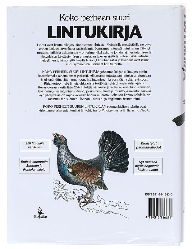 Koko perheen suuri lintukirja - Ji?í Felix - Tietokirjat ja oppaat - 10105612028 - 1