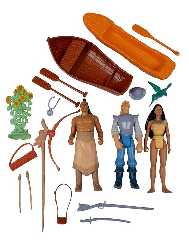 Disney : Pocahontas liittyviä toimintafiguureita ja niiden lisävarusteita - Lasten lelut - 10105612098 - 0