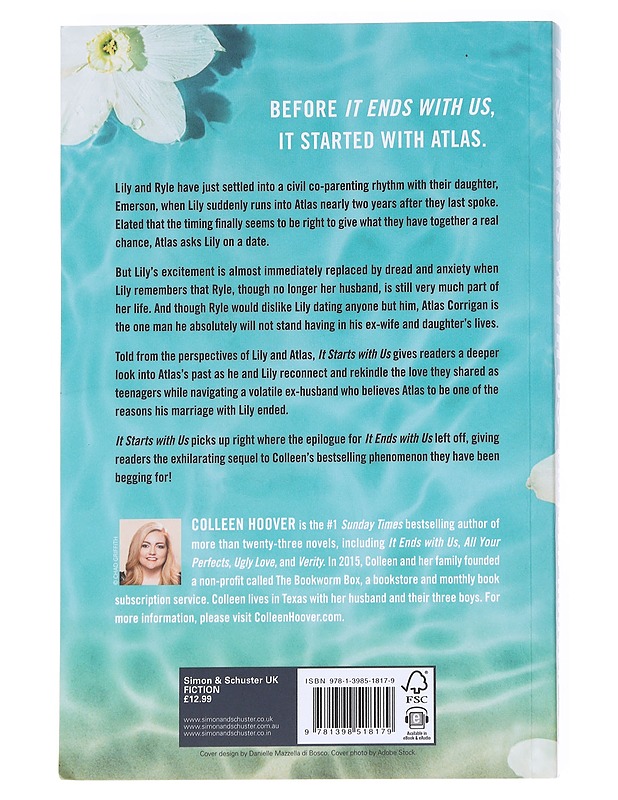 It starts with us - Colleen Hoover - Kaunokirjallisuus - 10105612136 - 1