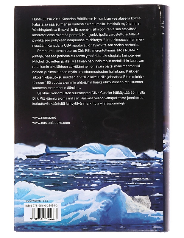 Jäävirta - Clive Cussler - Romaanit ja novellit - 10105612171 - 1