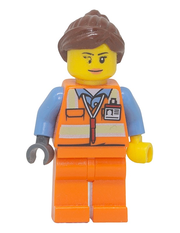 LEGO City Schoolbus Driver kitbash minifiguuri - Lasten figuurit - 10105612218 - 0