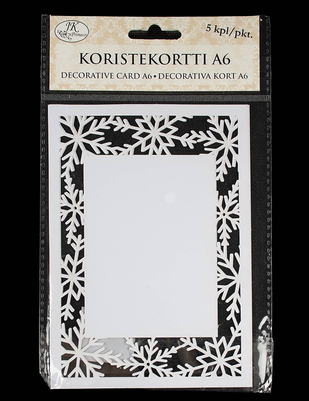 JK PRIMECO A6 koristekortti, 5 kpl - Askartelu - 10105612222 - 0