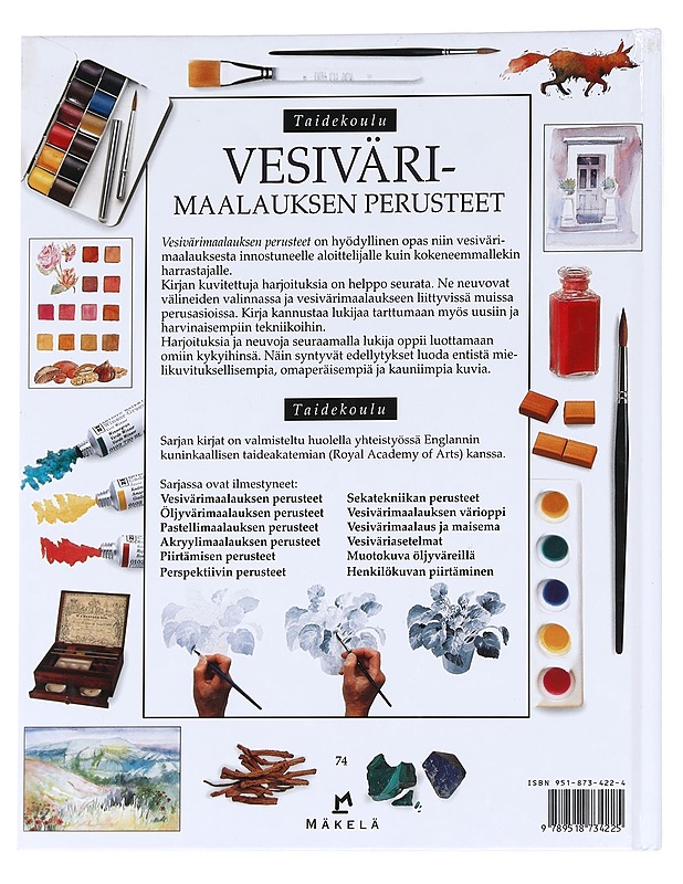 Vesivärimaalauksen perusteet : Ray Smith (toim.) - Harrastekirjat - 10105612233 - 1