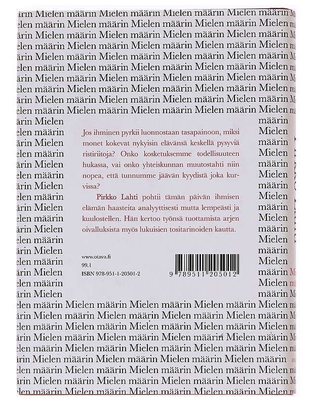 Mielen määrin - Pirkko Lahti - Elämäkerrat ja muistelmat - 10105612236 - 1