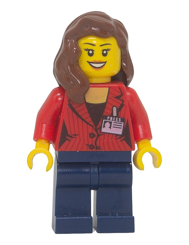LEGO Speed Champions Camera woman minifiguuri - Lasten figuurit - 10105612237 - 0