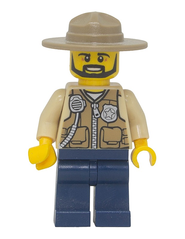 LEGO City Police suopoliisi minifiguuri - Lasten figuurit - 10105612242 - 0