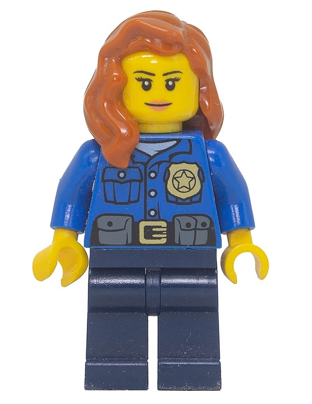 LEGO City Police naispoliisi minifiguuri - Lasten figuurit - 10105612252 - 0