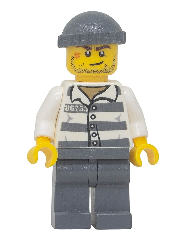LEGO City Police vanki minifiguuri - Lasten figuurit - 10105612258 - 0