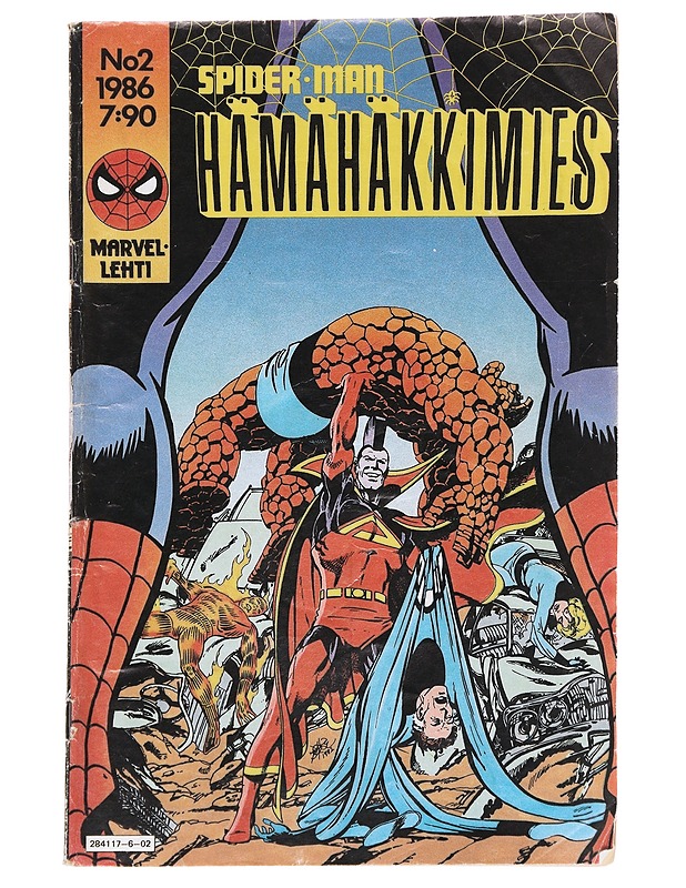Hämähäkkimies N:o 2/1986 - Sarjakuvat - 10105612284 - 0