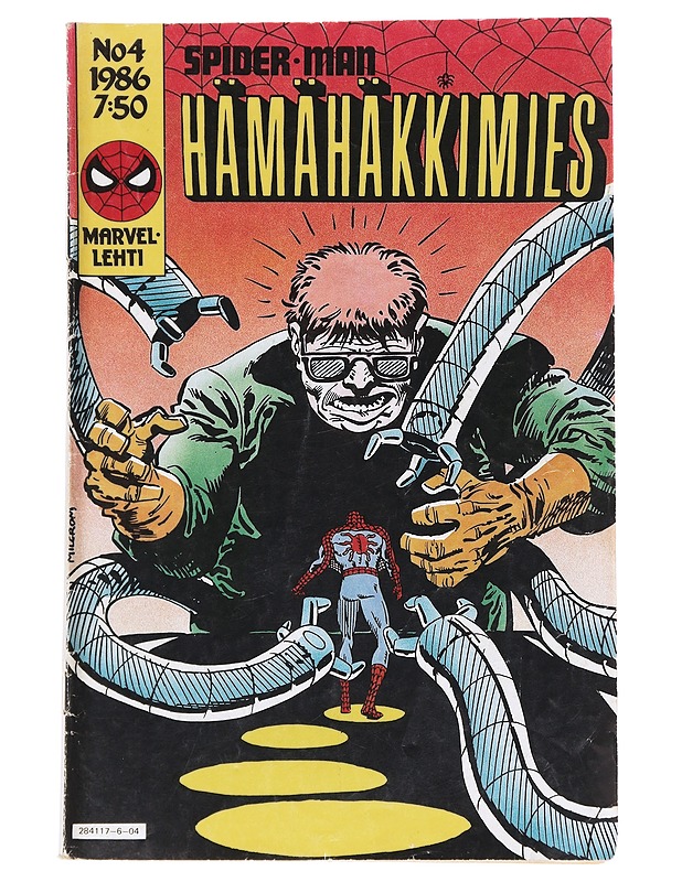 Hämähäkkimies N:o 4/1986 - Sarjakuvat - 10105612296 - 0