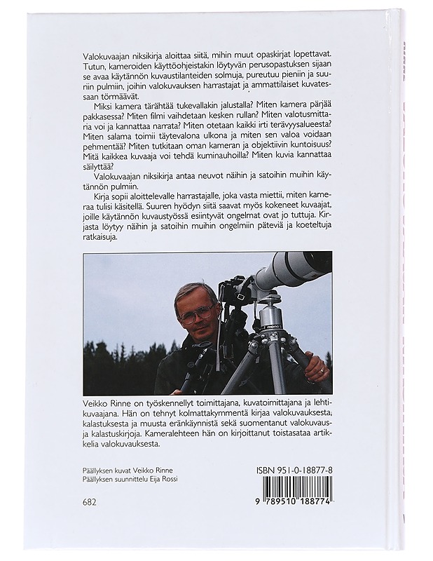 Valokuvaajan niksikirja - Veikko Rinne - Harrastekirjat - 10105612294 - 1