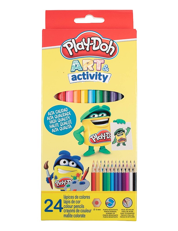 PLAY-DOH värikynät, 24 kpl - Askartelu - 10105612417 - 0