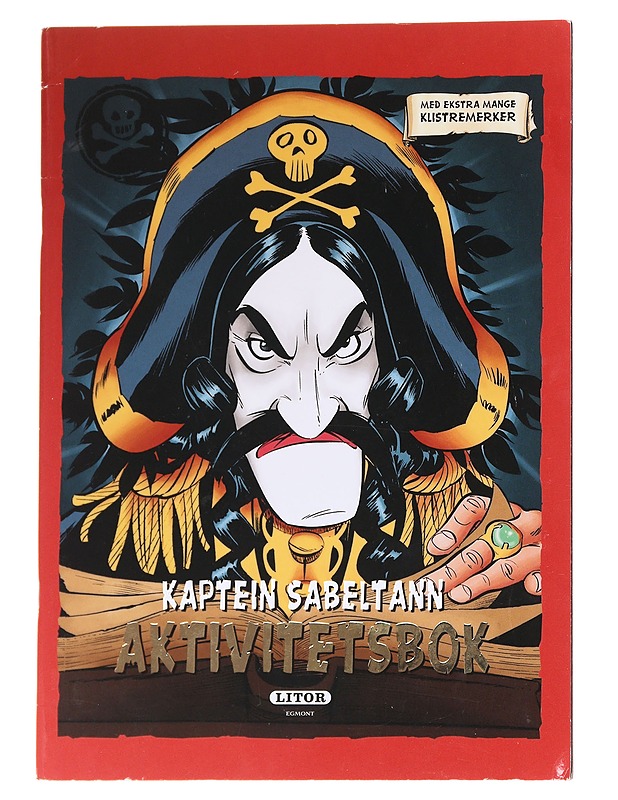 Kaptain Sabeltann aktivitetsbok - Lastenkirjat - 10105612350 - 0