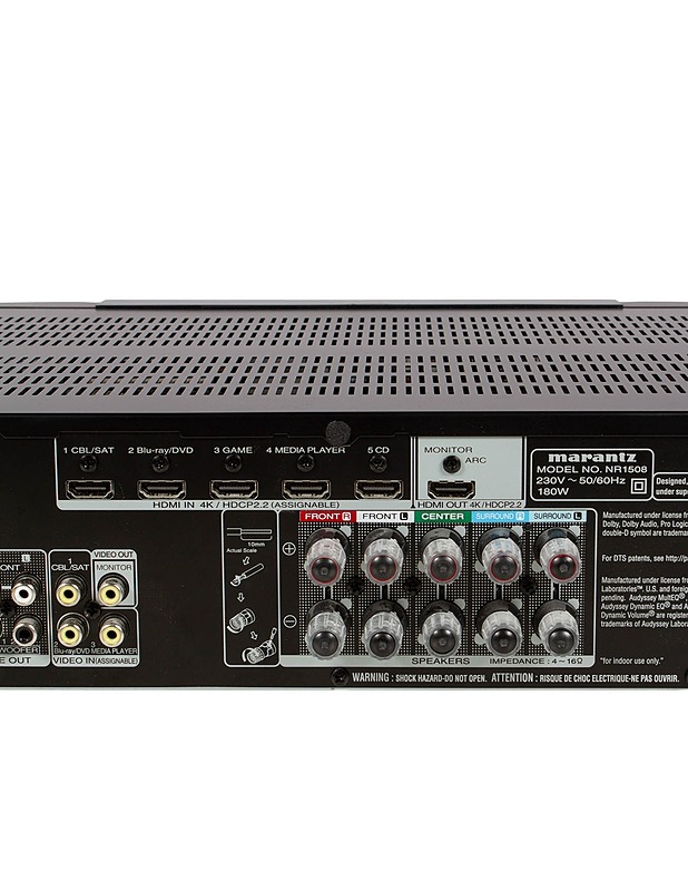 MARANTZ NR1508 kotiteatterivahvistin - Audio - 10105612355 - 4