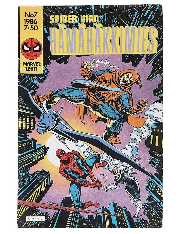 Hämähäkkimies N:o 7/1986 - Sarjakuvat - 10105612370 - 0