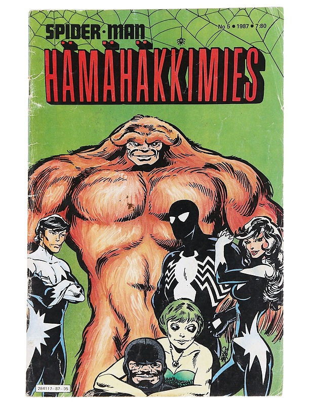 Hämähäkkimies N:o 5/1987 - Sarjakuvat - 10105612404 - 0