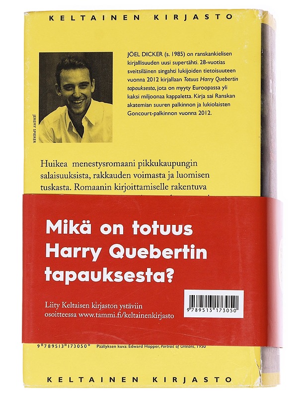 Totuus Harry Quebertin tapauksesta - Dicker, Joël - Romaanit ja novellit - 10105612422 - 1