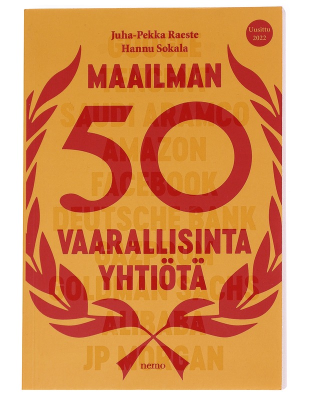 Maailman 50 vaarallisinta yhtiötä - Raeste, Juha-Pekka - Tietokirjat ja oppaat - 10105612438 - 0