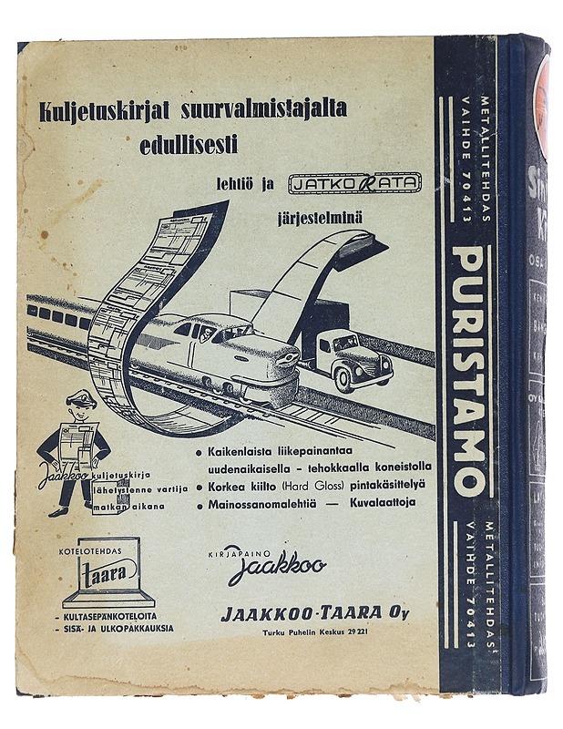 Sininen Kirja osa 1 1959 - Historiakirjat - 10105612480 - 1