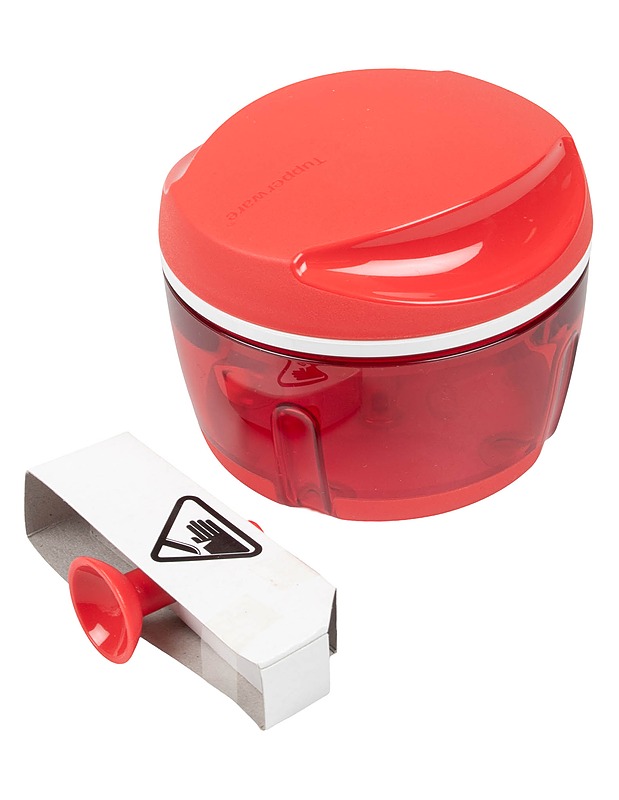 Tupperware punainen : yrtti ja sipulisilppuri - Säilytysastiat - 10105612507 - 0
