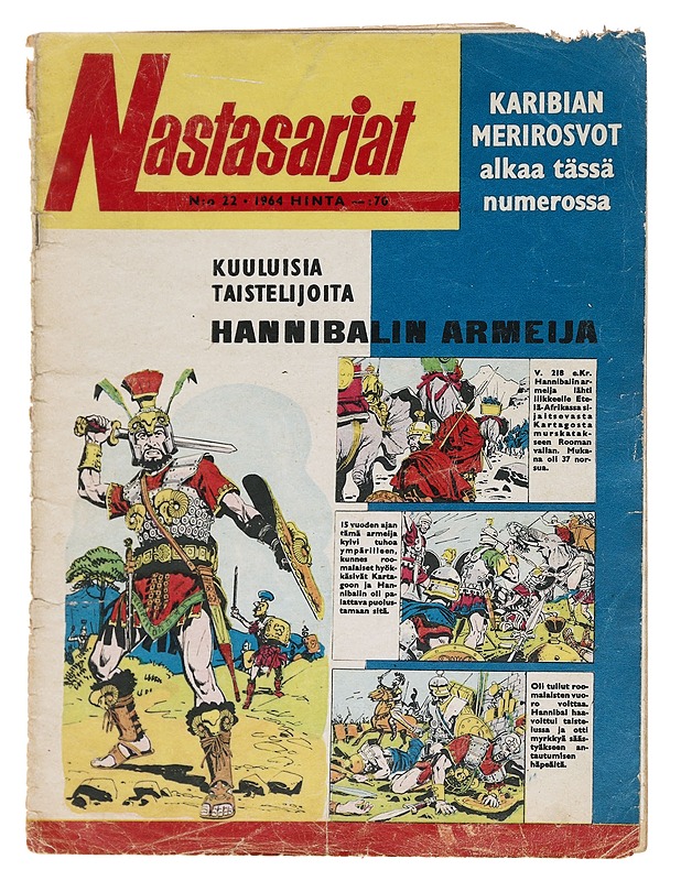 Nastasarjat N:o 22/1964 - Sarjakuvat - 10105612510 - 0