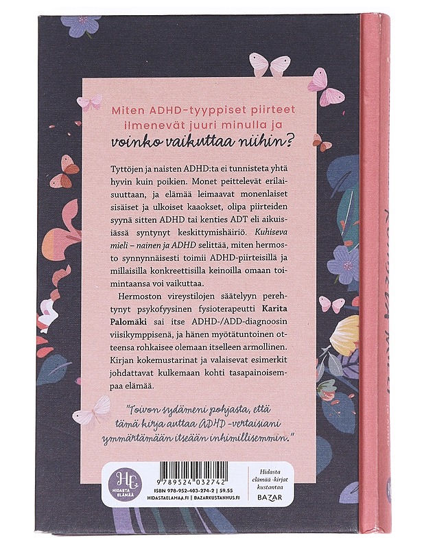 Kuhiseva mieli : nainen ja ADHD - Karita Palomäki - Tietokirjat ja oppaat - 10105612522 - 1