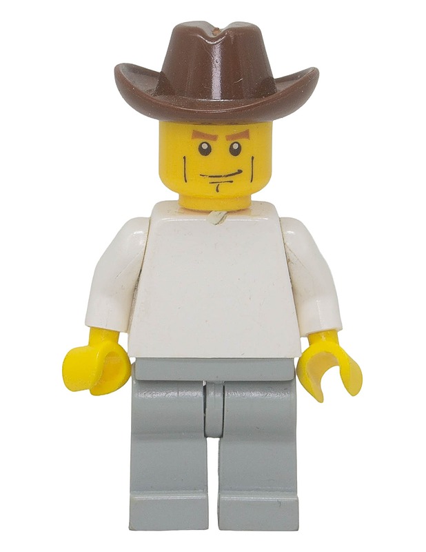 LEGO kitbash cowboy-hattu minifiguuri - Lasten figuurit - 10105612535 - 0