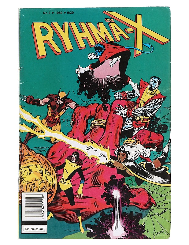 Ryhmä-X 2/89 - Sarjakuvat - 10105612543 - 0
