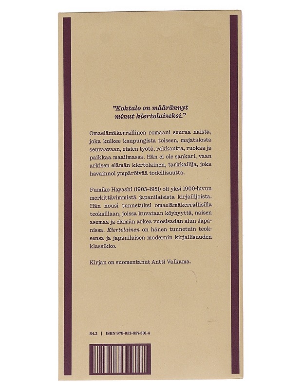 Kiertolainen - Hayashi, Fumiko - Kirja lahjaksi - 10105612570 - 1