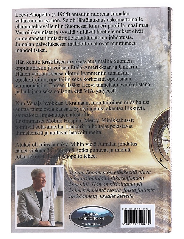 Leevi Ahopelto : mies ja näky - Tapani Sopanen - Elämäkerrat ja muistelmat - 10105612576 - 1