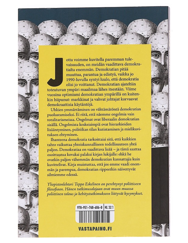 Demokratia utopiana & sen vastavoimat - Teppo Eskelinen - Historiakirjat - 10105612594 - 1