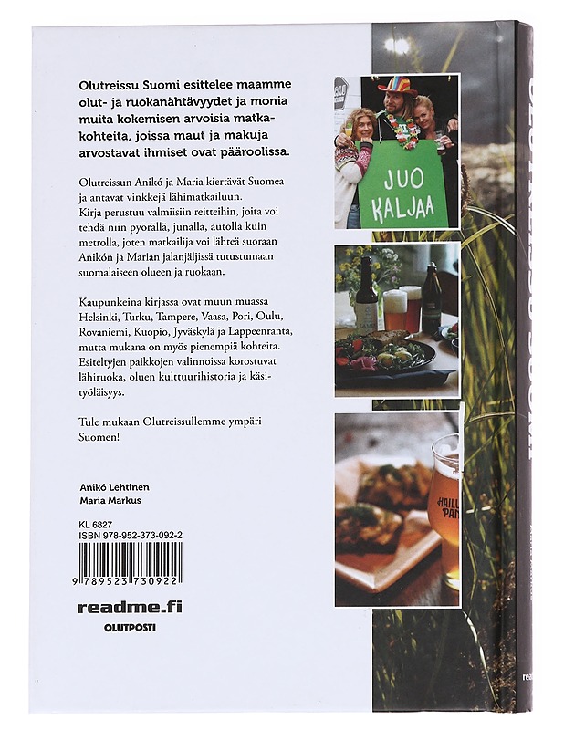 Olutreissu : matka halki Suomen olutkaupunkien - Lehtinen, Anikó - Ruokakirjat - 10105612608 - 1