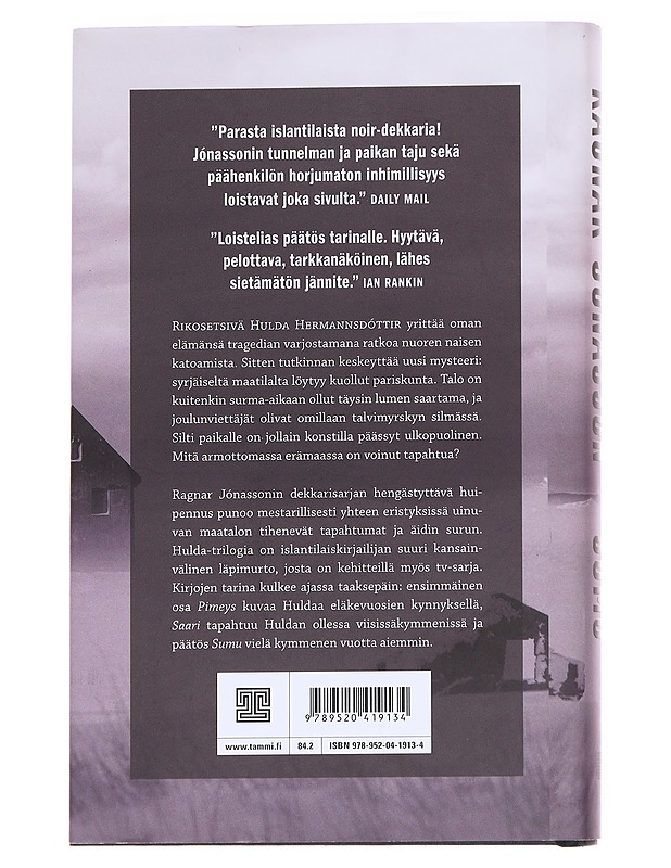 Sumu - Ragnar Jónasson, 1976- - Romaanit ja novellit - 10105612615 - 1