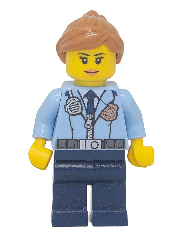 LEGO City Police Female Police Officer minifiguuri - Lasten figuurit - 10105612635 - 0