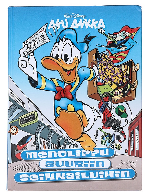 Aku Ankka: Menolippu suuriin seikkailuihin - Barks, Carl - Sarjakuvat - 10105612652 - 0