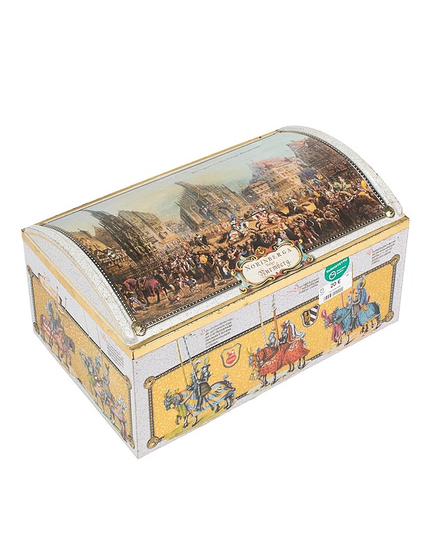 Koristeellinen vintage peltirasia - Kodinkoneet - 10105612667 - 0