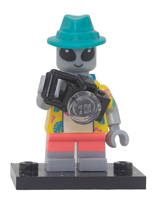 LEGO Collectible Minifigures Series 26 Alien Tourist minifiguuri - Lasten figuurit - 10105612699 - 0