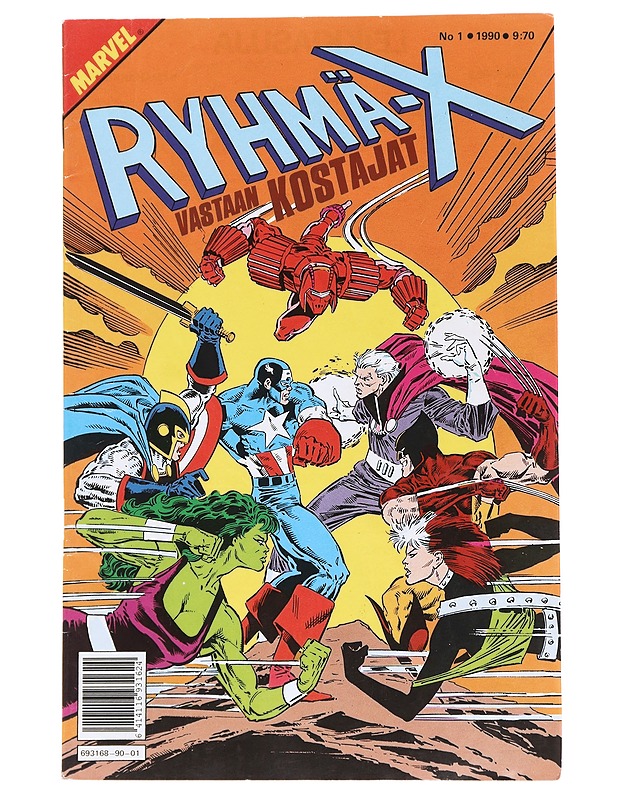 Ryhmä-X 1/90 - Sarjakuvat - 10105612709 - 0