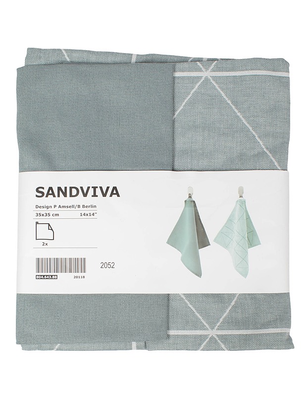 IKEA Sandviva pyyhe, 35X35 cm - Pyyhkeet - 10105612710 - 0