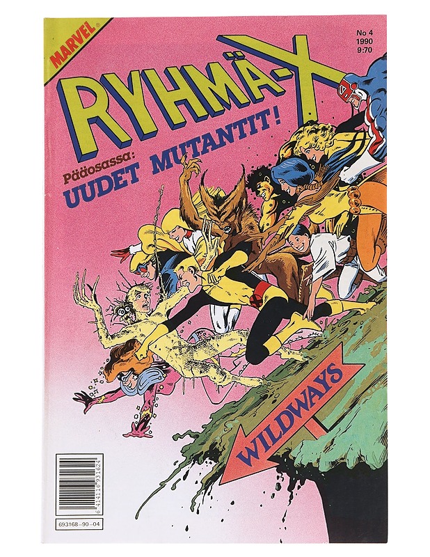 Ryhmä-X 4/90 - Sarjakuvat - 10105612766 - 0