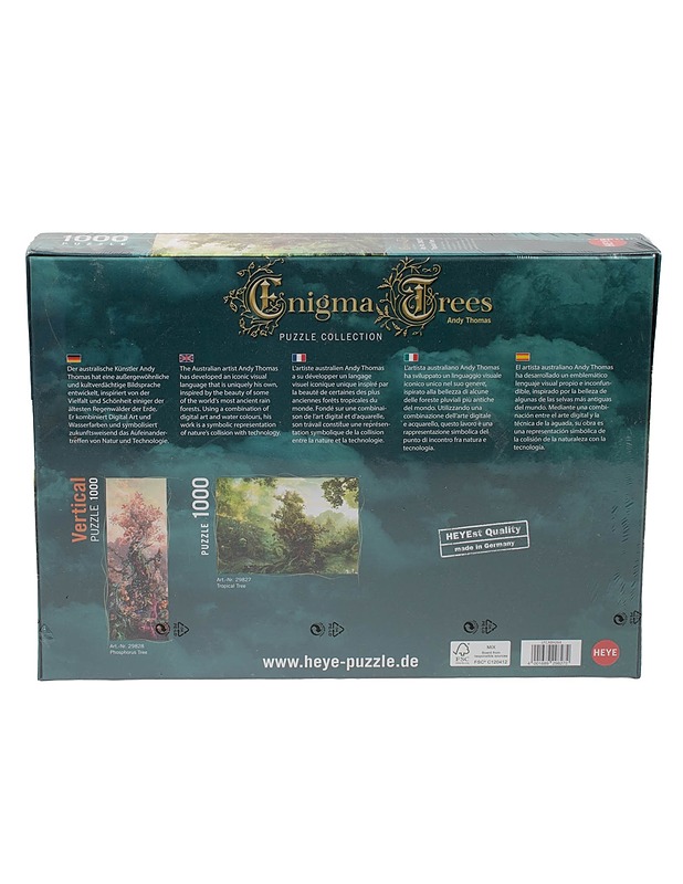 HEYE Enigma Trees Tropical Tree palapeli, 1000 palaa - Palapelit - 10105612767 - 1