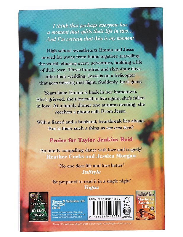 One true loves - Taylor Jenkins Reid - Kaunokirjallisuus - 10105612771 - 1