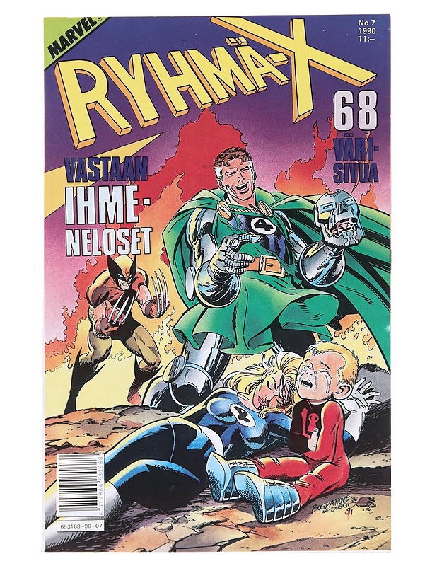 Ryhmä-X 7/90 - Sarjakuvat - 10105612792 - 0