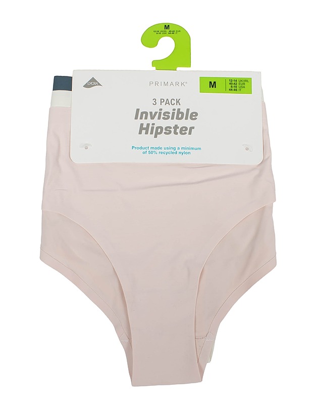 PRIMARK Invisible Hipster alushousut, M, 3 kpl - Alusvaatteet - 10105612777 - 0