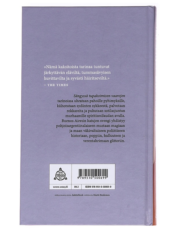 Sängyssä tupakoimisen vaarat - Enríquez, Mariana - Romaanit ja novellit - 10105612794 - 1